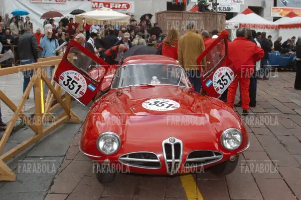 Alfa romeo 1900 C Gara 1953 Marx/Marx, Mille Miglia, 2004 - Farabola Immagine digitale