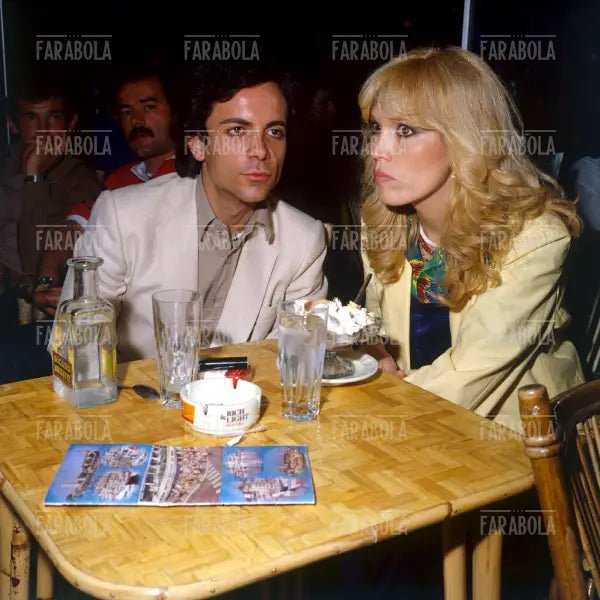 Amanda Lear e Alain Malagnac, Festival di Cannes, 1979 - Farabola Immagine digitale