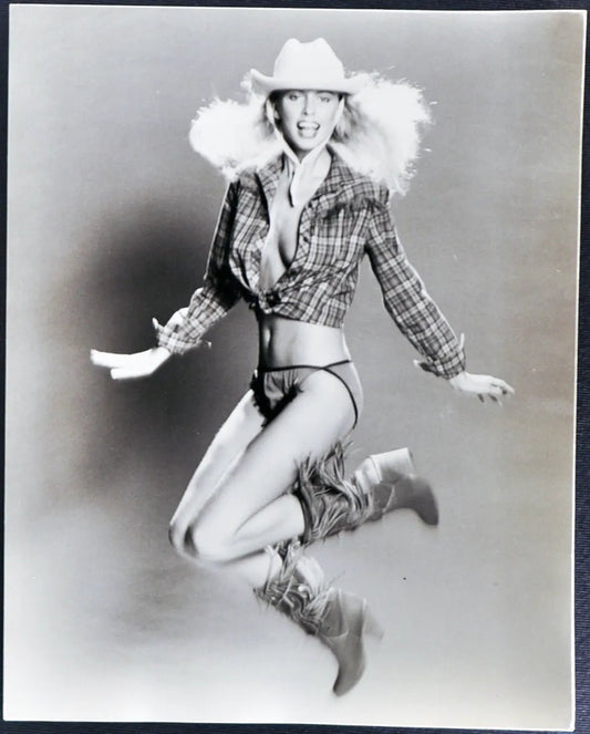 Angie Layne Modella anni 80 Ft 35448 - Stampa 20x25 cm - Farabola Stampa ai sali d'argento