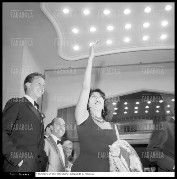 Anna Magnani, Festival di Venezia, 1961 - Farabola Immagine digitale