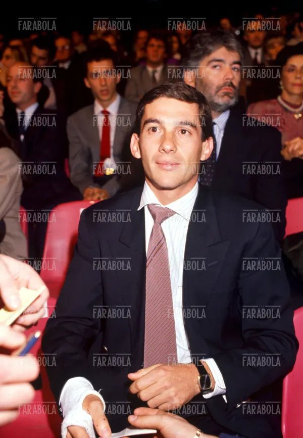 Ayrton Senna, anni 80 - Farabola Immagine digitale