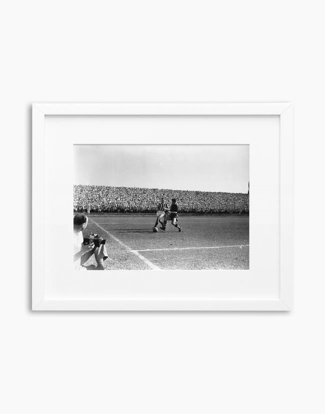 Azione di Boniperti, Juventus-Pro Patria 1950 - Farabola WhiteWall App Product