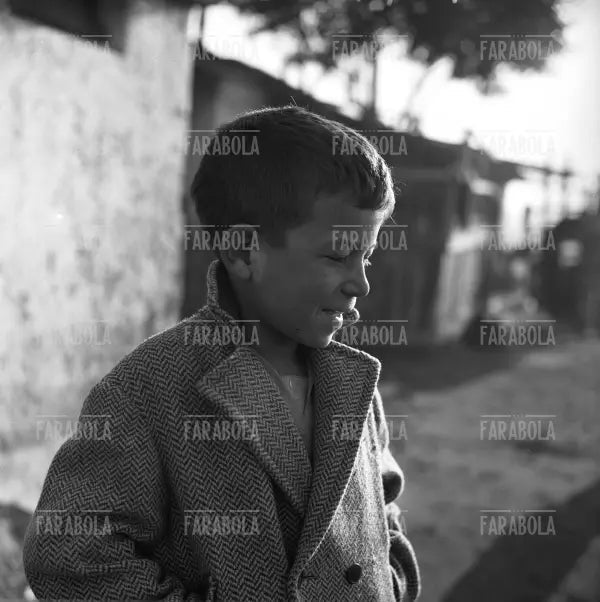 Bambini nelle borgate romane, 1960 - Farabola Immagine digitale