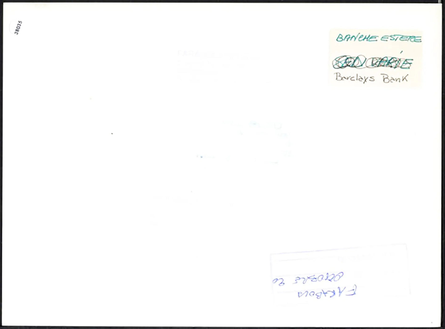 Barclays Bank Londra anni 90 Ft 38035 - Stampa 24x18 cm - Farabola Stampa ai sali d'argento