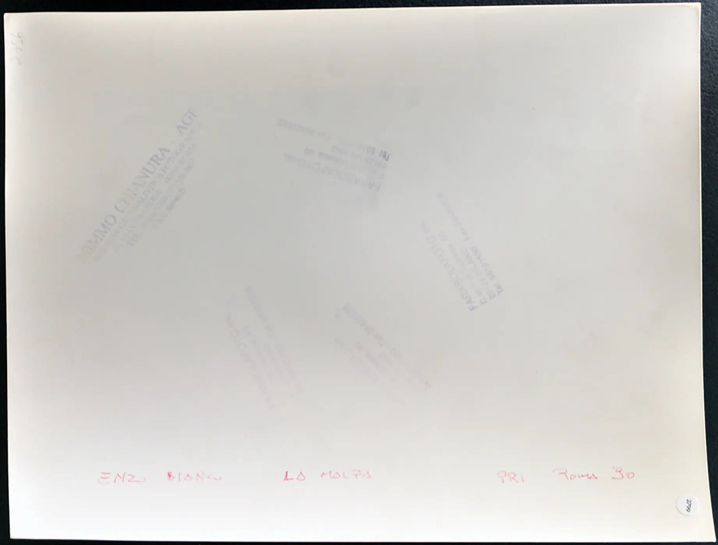 Bianco e La Malfa Congresso Pri 1990 Ft 2799 - Stampa 24x30 cm - Farabola Stampa ai sali d'argento