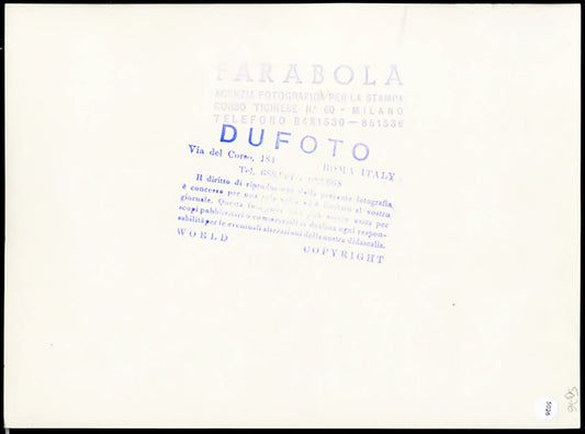 Bollettino medico in San Pietro 1967 Ft 5026 - Stampa 24x18 cm