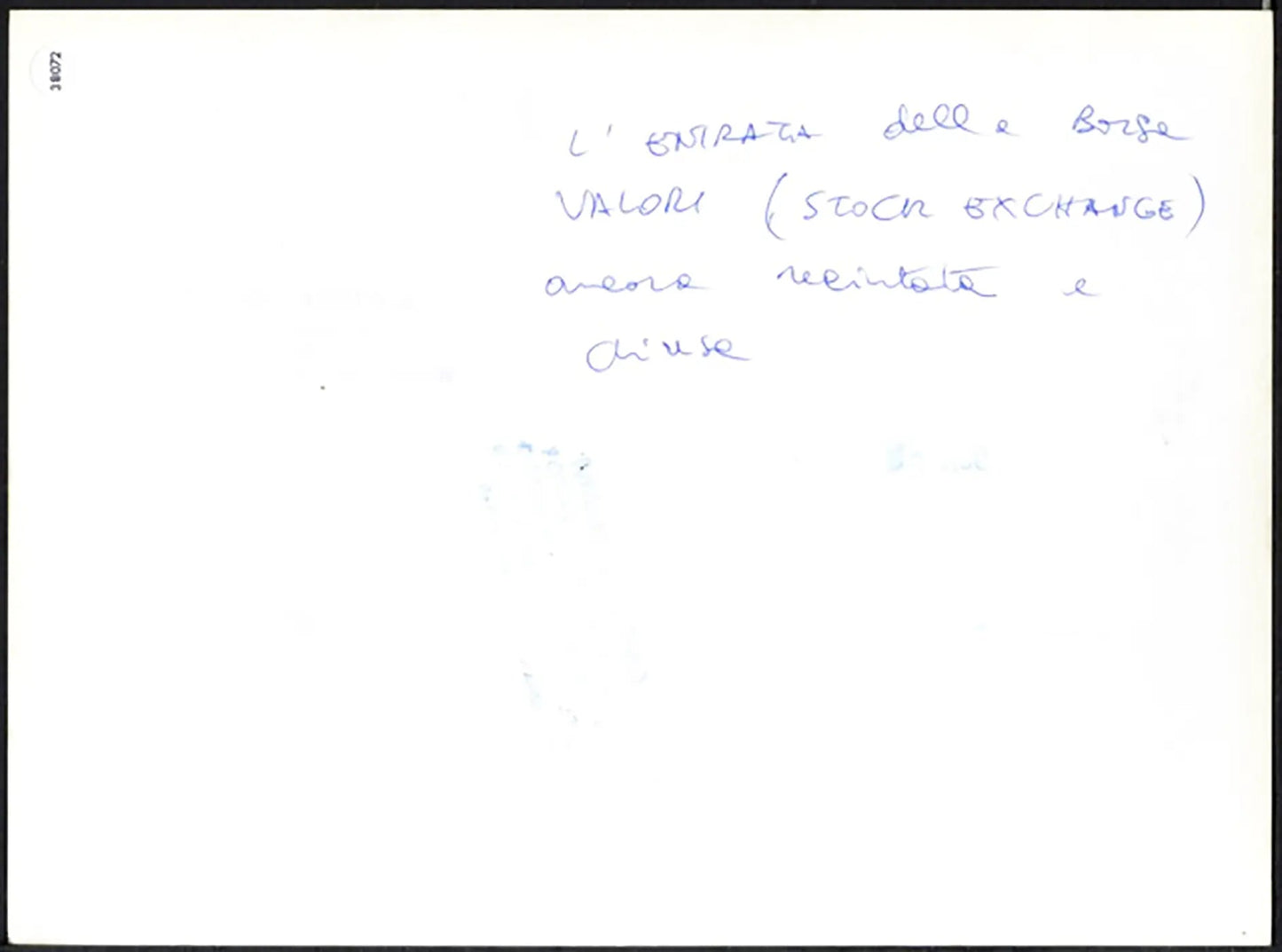 Borsa di Londra chiusa dopo attentato 1990 Ft 38072 - Stampa 24x18 cm - Farabola Stampa ai sali d'argento