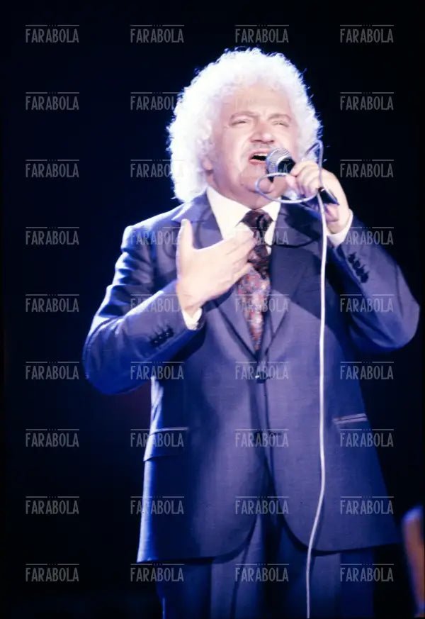 Bruno Lauzi, anni 80 - Farabola Immagine digitale