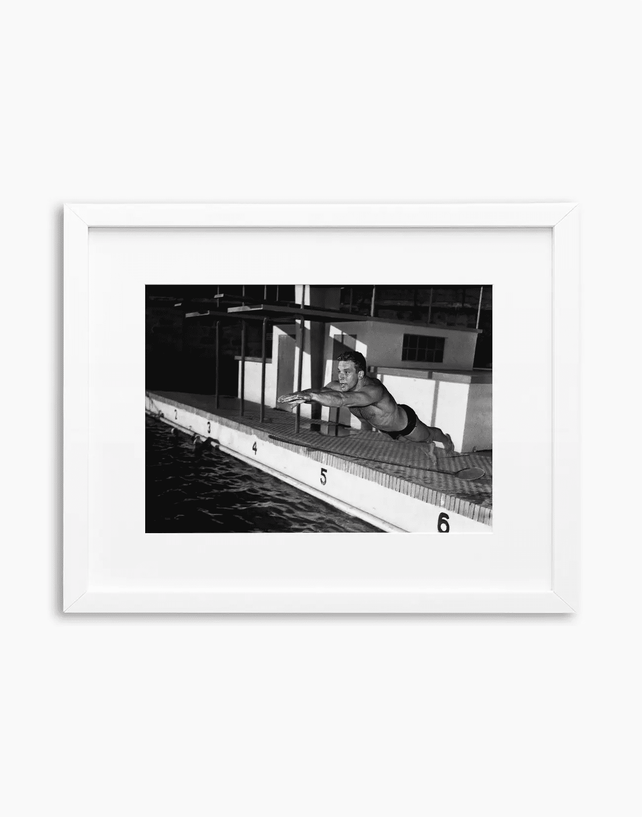 Bud Spencer si prepara alle Olimpiadi, 1952 - Farabola WhiteWall App Product