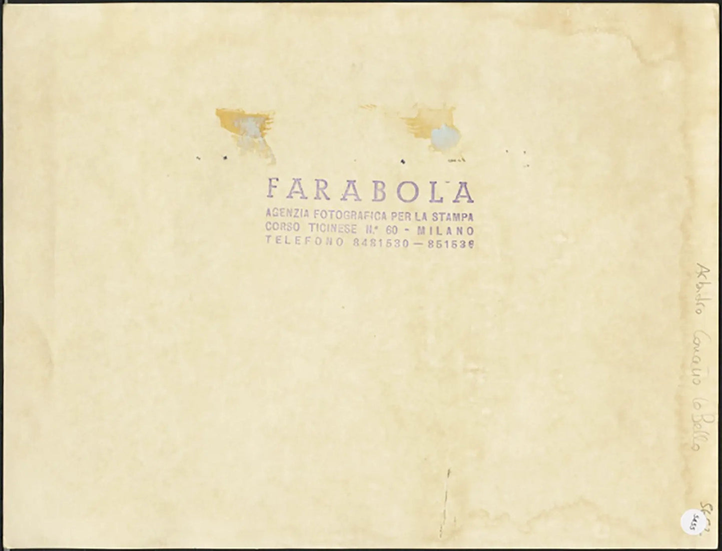 Calcio Concetto Lo Bello arbitro anni 60 Ft 5455 - Stampa 21x27 cm - Farabola Stampa ai sali d'argento