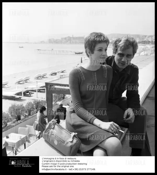 Carla Gravina e Gian Maria Volontè, Festival di Cannes, 1967 - Farabola Immagine digitale