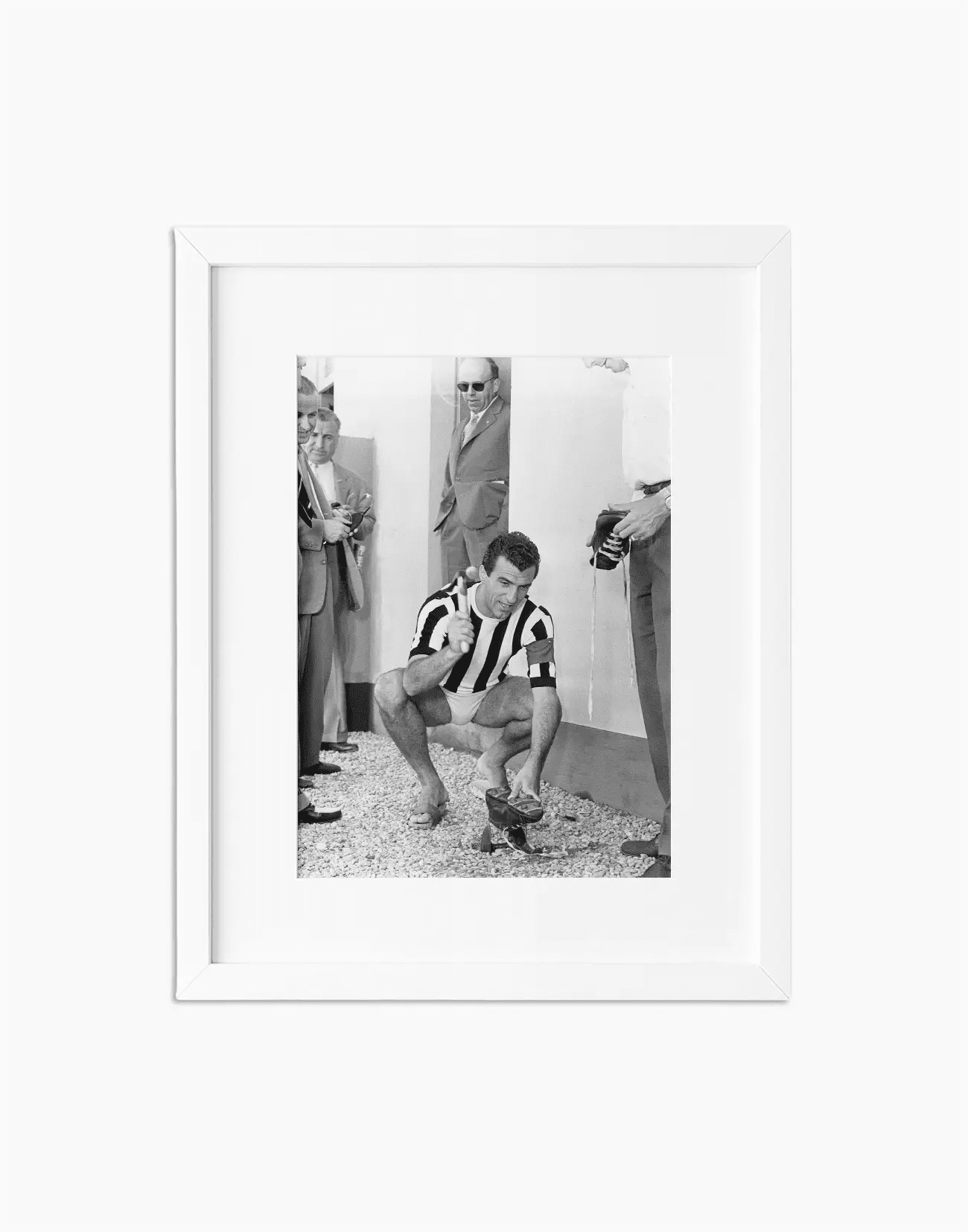 Carlo Parola, Juventus 1951 - Farabola WhiteWall App Product