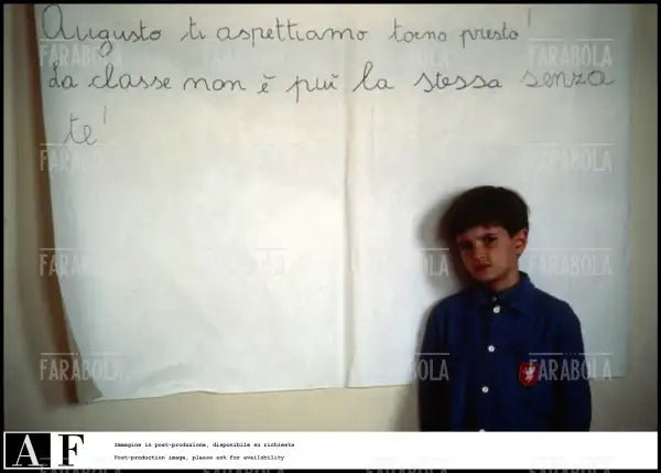 Cartellone realizzato per Augusto De Megni, Perugia, 1990 - Farabola Immagine digitale
