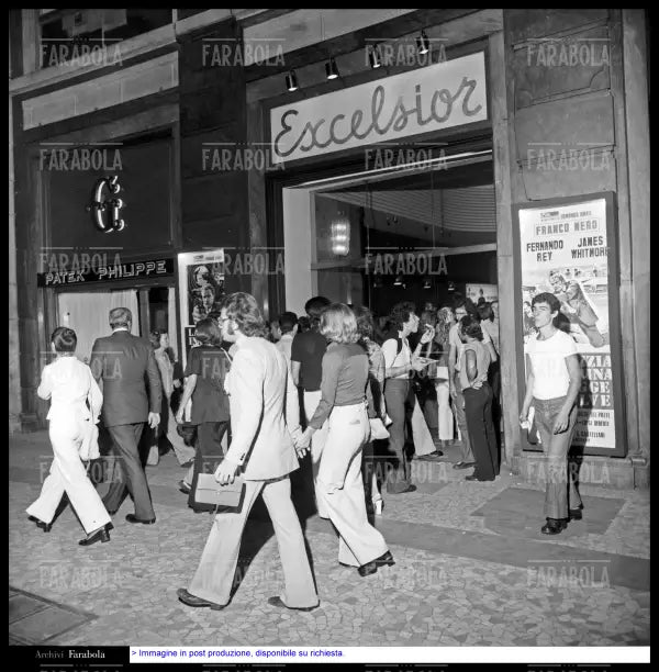 Cinema Excelsior, Milano, 1973 - Farabola Immagine digitale