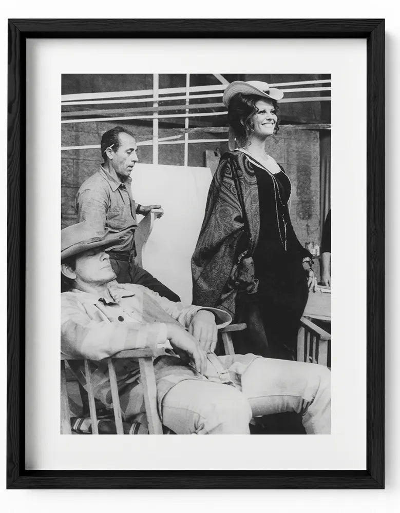 Claudia Cardinale e Charles Bronson, 1967 - Farabola Fotografia