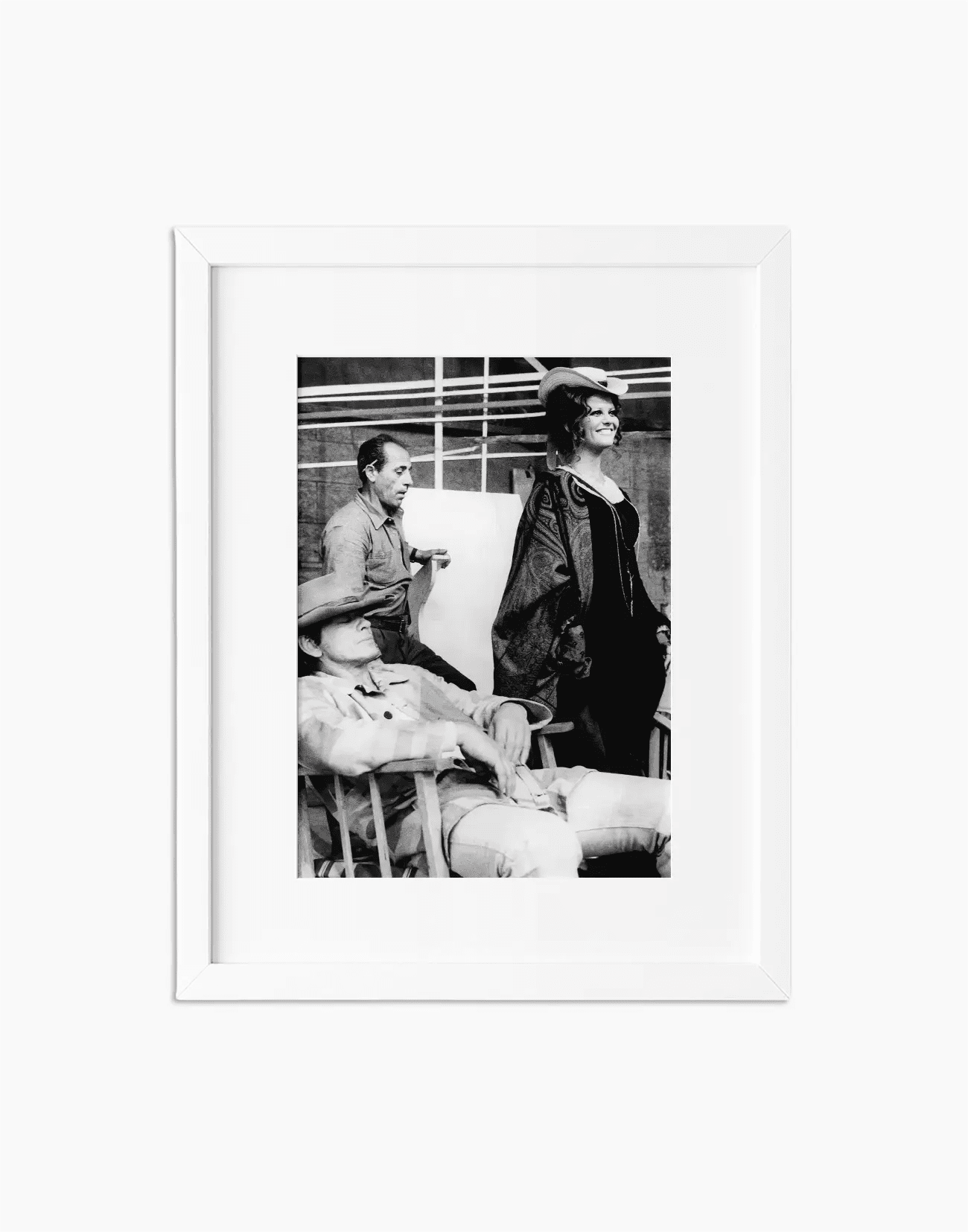 Claudia Cardinale e Charles Bronson, 1967 - Farabola WhiteWall App Product