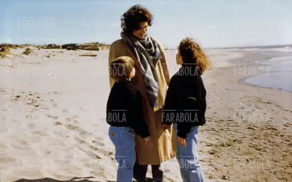 Claudia Cardinale nel film Blu elettrico, 1988 - Farabola Immagine digitale