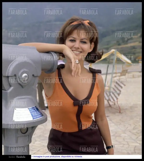 Claudia Cardinale, Saint Vincent, 1964 - Farabola Immagine digitale