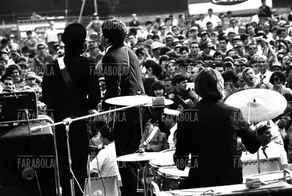 Concerto dei Beatles, Velodromo Vigorelli, Milano, 1965 - Farabola Immagine digitale