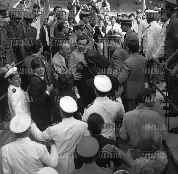 Concerto dei Beatles, Velodromo Vigorelli, Milano, 1965 - Farabola Immagine digitale