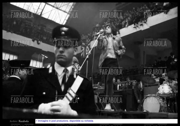 Concerto dei Rolling Stones, Milano, 1967 - Farabola Immagine digitale