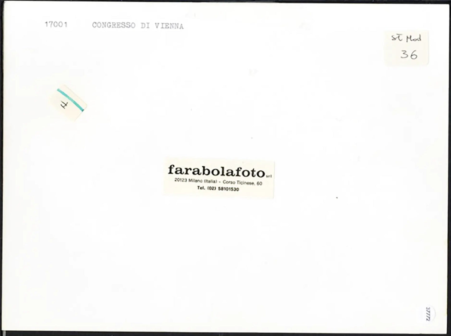 Congresso di Vienna 1814 Ft 37772 - Stampa 24x18 cm - Farabola Stampa ai sali d'argento