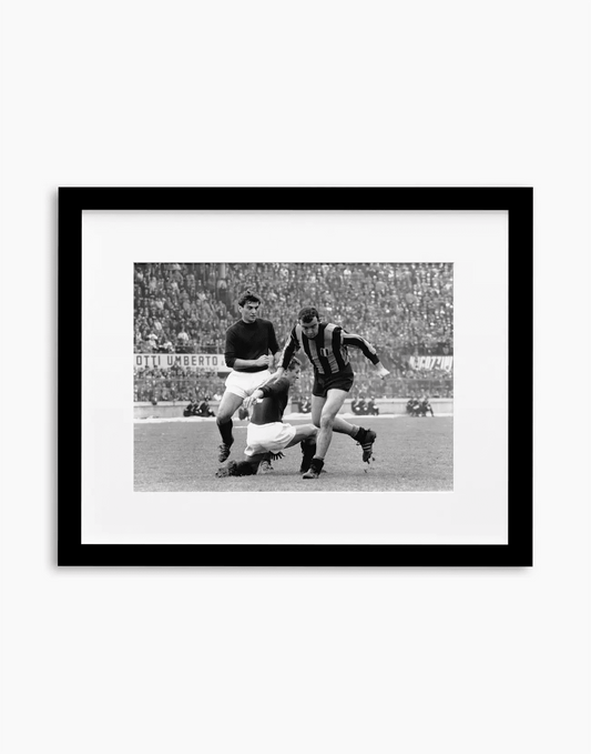 Contrasto Bulgarelli Corso, Bologna-Inter 1964 - Farabola WhiteWall App Product