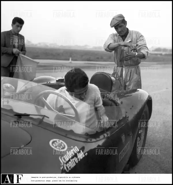 Corso di perfezionamento con Piero Taruffi, Modena, 1959 - Farabola Immagine digitale