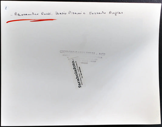 Curzi, Mirani e Augias anni 90 Ft 2774 - Stampa 24x30 cm - Farabola Stampa ai sali d'argento