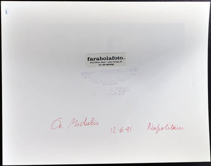 De Michelis e Napolitano 1991 Ft 2765 - Stampa 24x30 cm - Farabola Stampa ai sali d'argento
