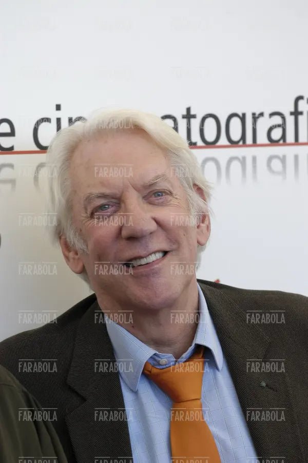 Donald Sutherland, Mostra del cinema di Venezia, 2005 - Farabola Immagine digitale