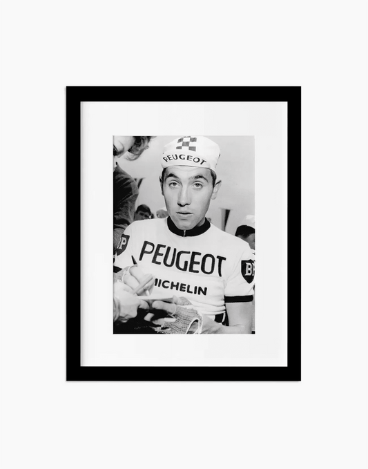 Eddy Merckx, Giro d'Italia 1967 — stampa fine art con cornice nera