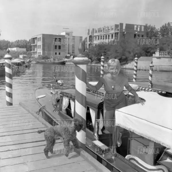 Elena Giusti, Festival di Venezia, 1954 - Farabola Immagine digitale