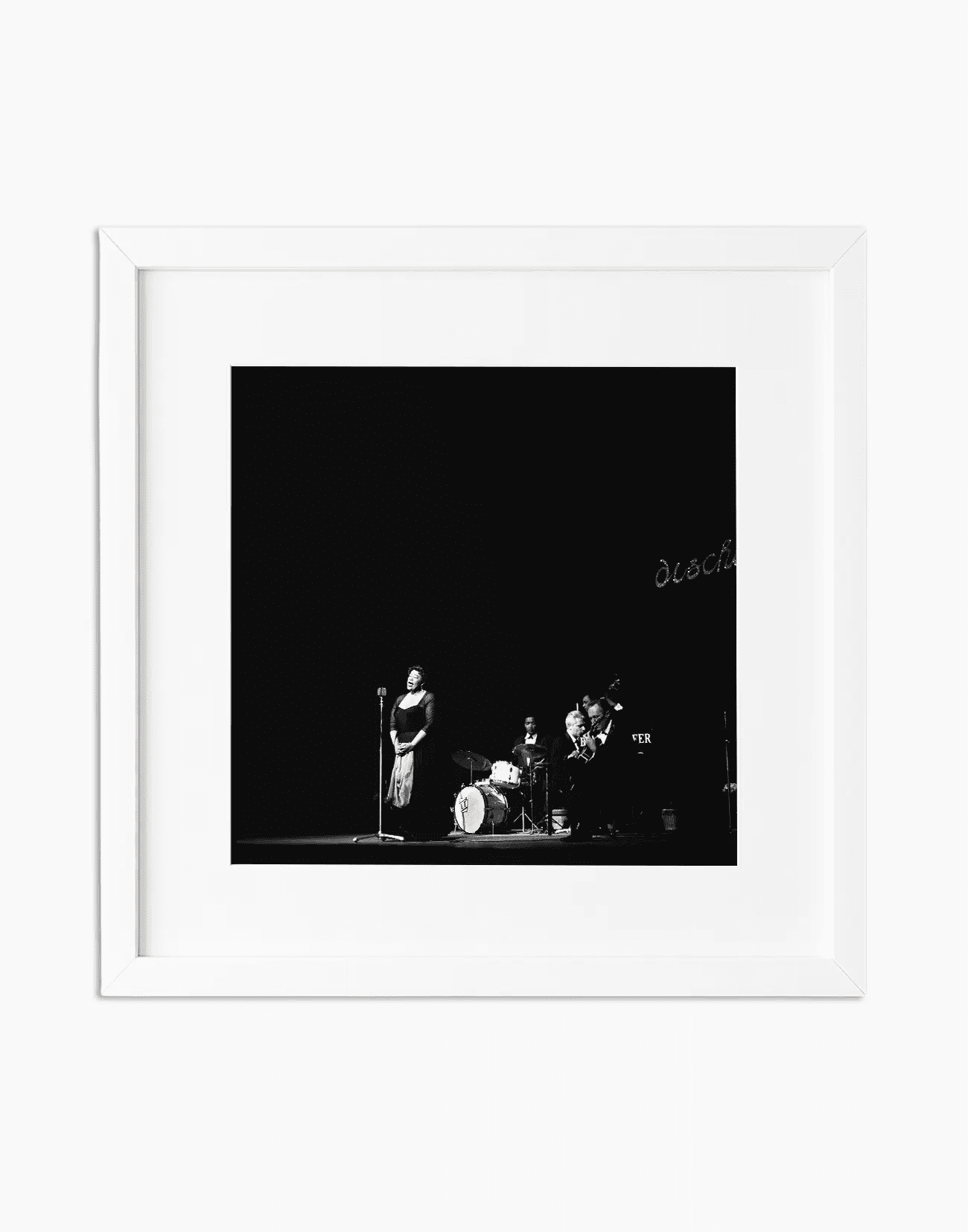 Ella Fitzgerald, Milano 1959 - Farabola WhiteWall App Product