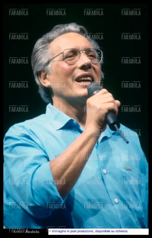 Enzo Jannacci, Napoli, 1993 - Farabola Immagine digitale