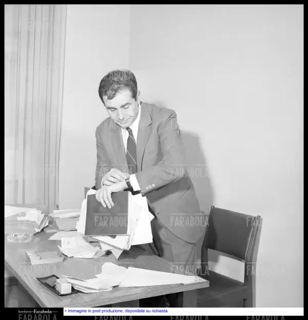 Enzo Tortora, La Domenica Sportiva, 1966 - Farabola Immagine digitale