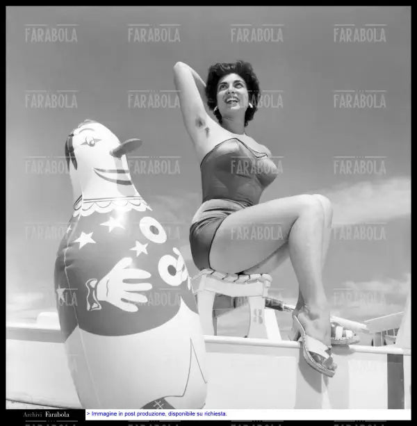 Estate a Rimini, 1954 - Farabola Immagine digitale