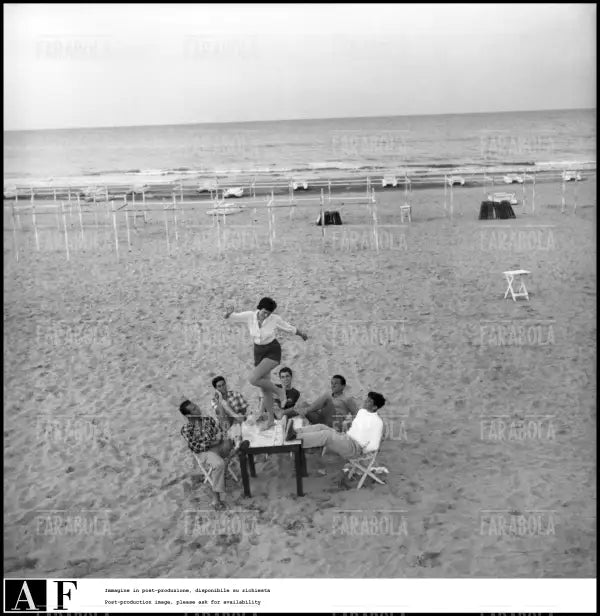 Estate a Rimini, 1954 - Farabola Immagine digitale