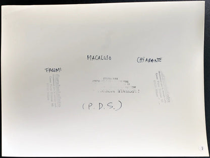 Falomi, Macaluso, Chiarante PDS anni 90 Ft 2794 - Stampa 24x30 cm - Farabola Stampa ai sali d'argento