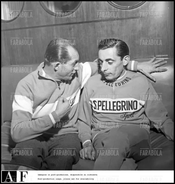 Fausto Coppi e Gino Bartali, 1959 - Farabola Immagine digitale