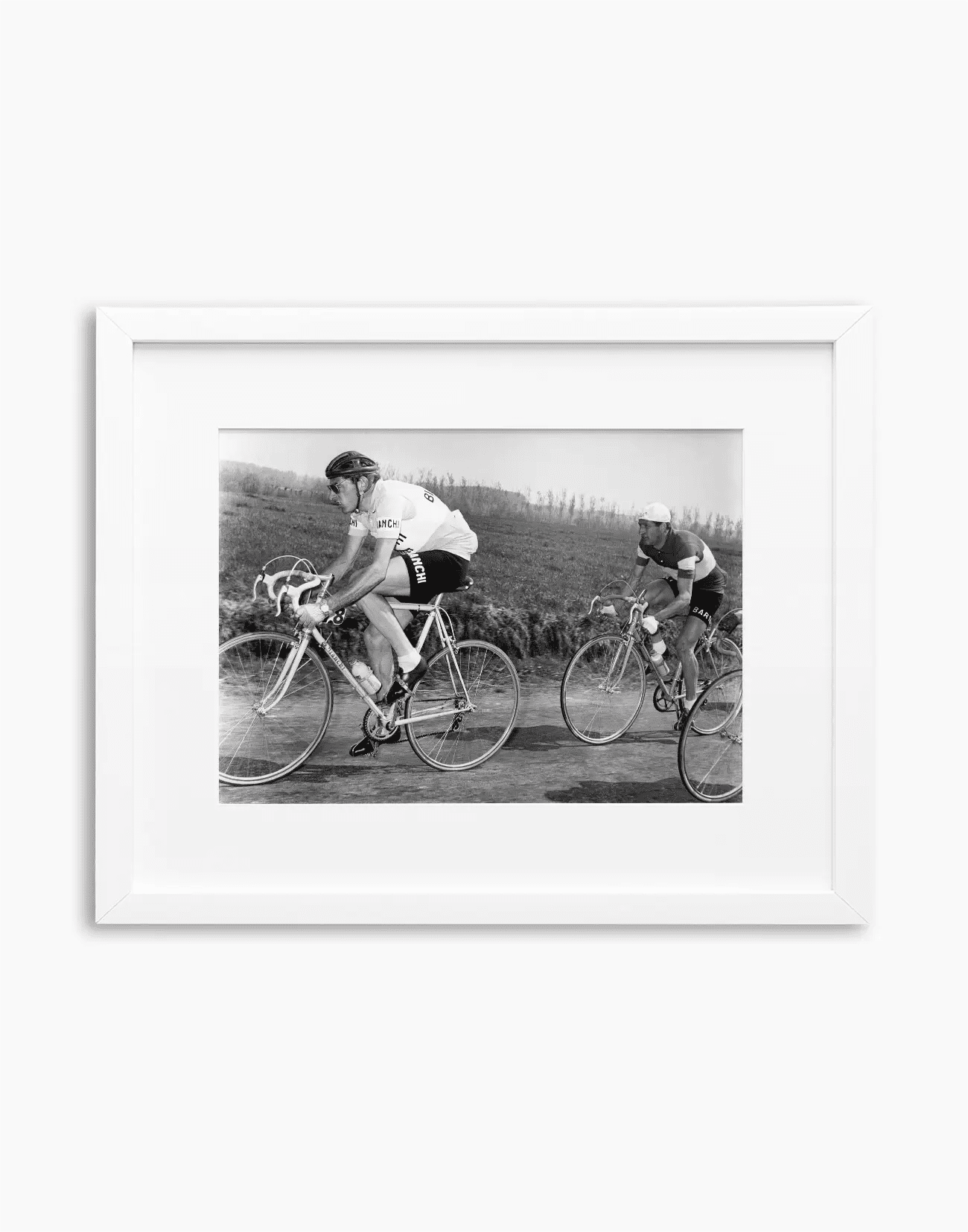 Fausto Coppi e Gino Bartali, Giro del Piemonte 1953 - Farabola WhiteWall App Product