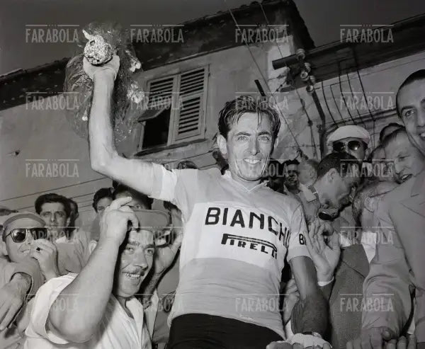 Fausto Coppi, Giro dell'Appennino, 1955 - Farabola Immagine digitale