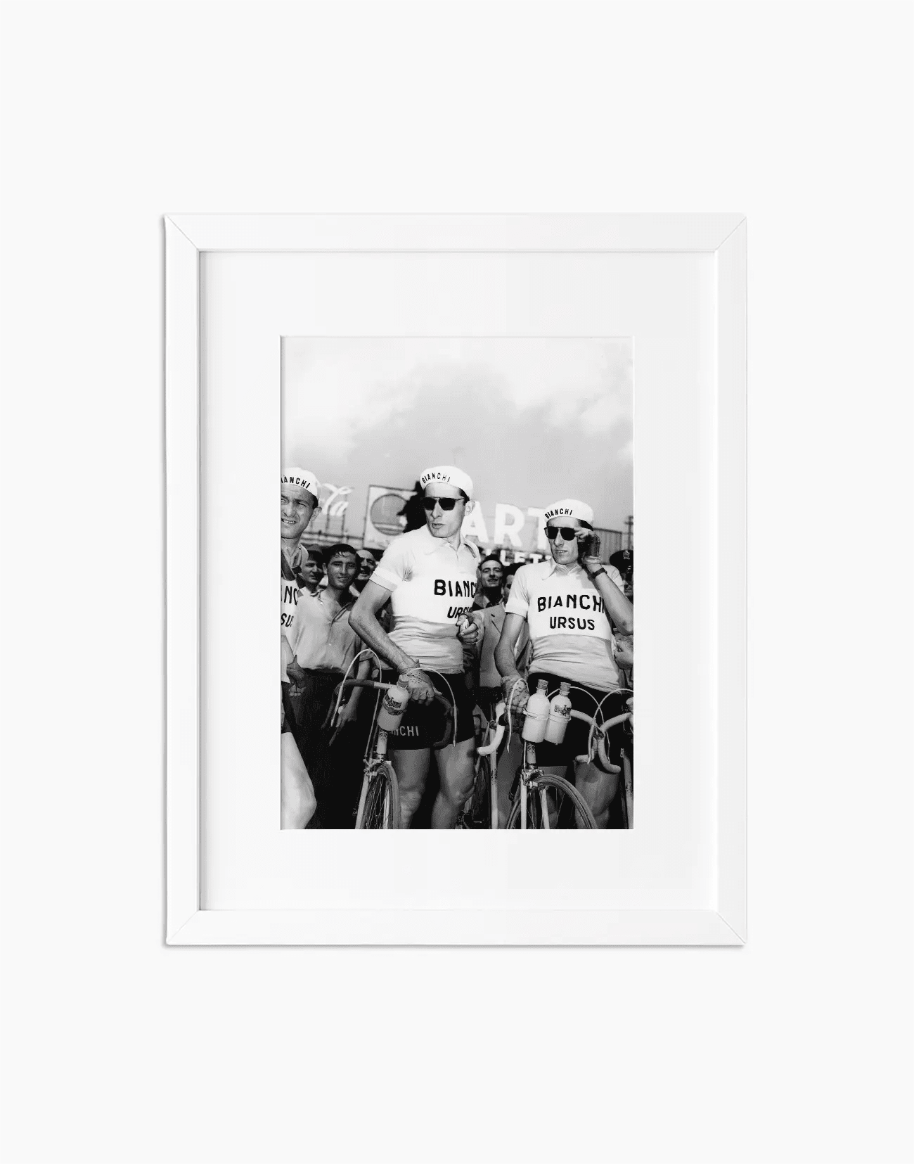 Fausto e Serse Coppi, Giro d'Italia 1950 - Farabola WhiteWall App Product
