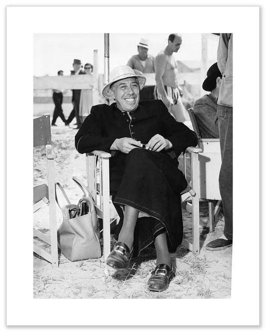 Fernandel sul set di don Camillo, 1961 - Farabola Fotografia