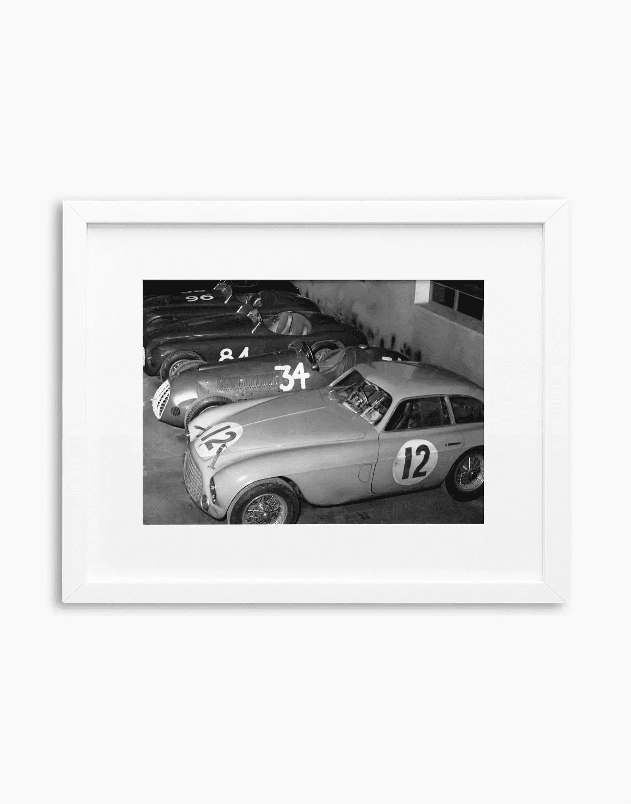 Ferrari nello stabilimento di Maranello, 1950 - Farabola WhiteWall App Product