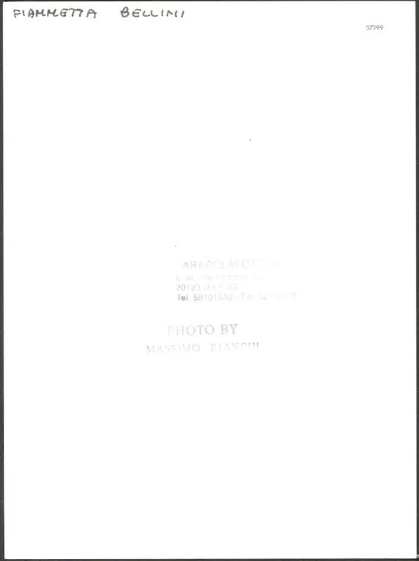 Fiammetta Bellini anni 90 Ft 37399 - Stampa 24x18 cm - Farabola Stampa ai sali d'argento (anni 90)