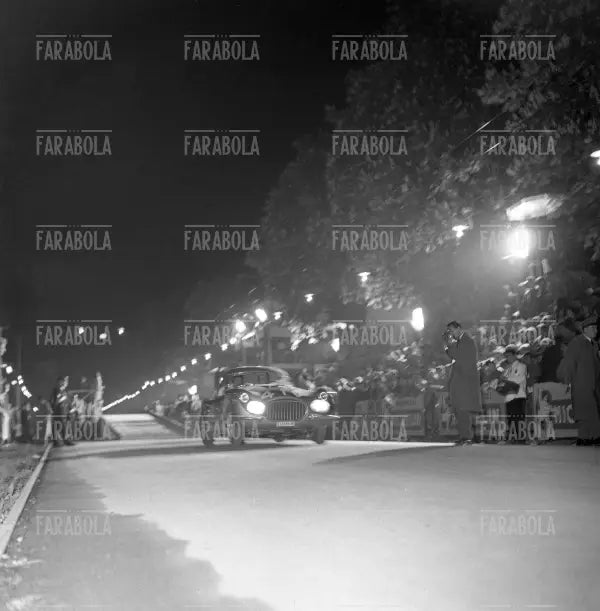 Fiat 8v, Mille Miglia, 1954 - Farabola Immagine digitale