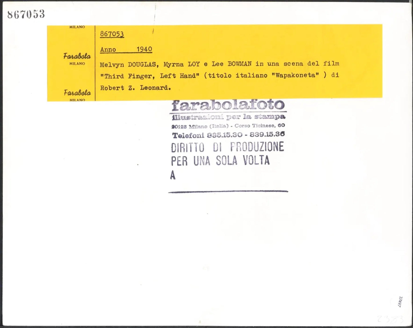 Film Wapakoneta 1940 Ft 37497 - Stampa 21x27 cm - Farabola Stampa ai sali d'argento