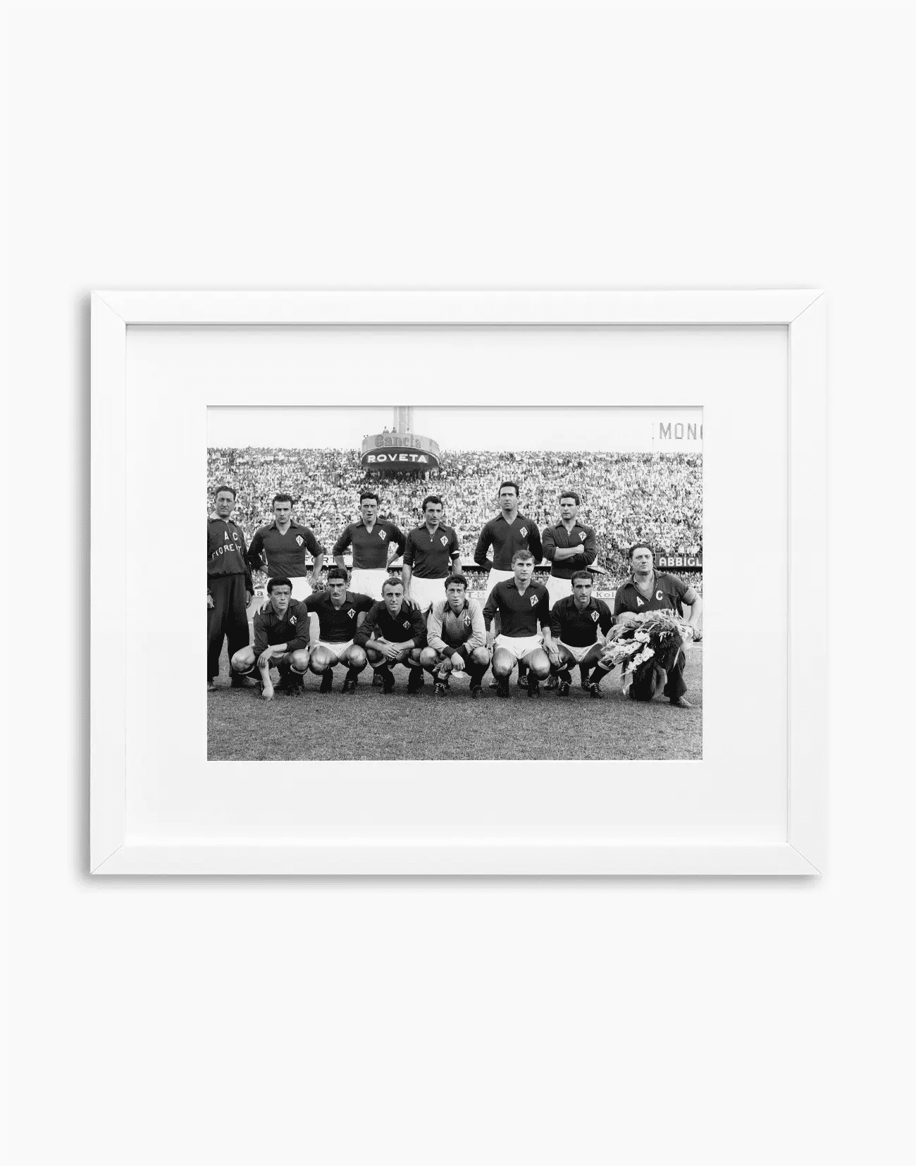 Fiorentina, Formazione, 1955 - Farabola WhiteWall App Product
