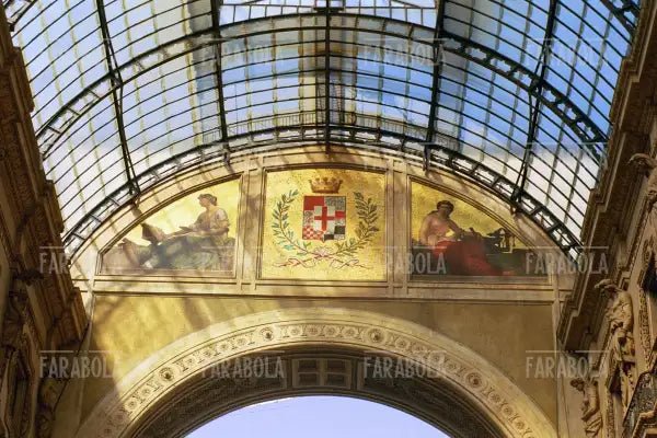 Galleria Vittorio Emanuele II, Milano, 2002 - Farabola Immagine digitale